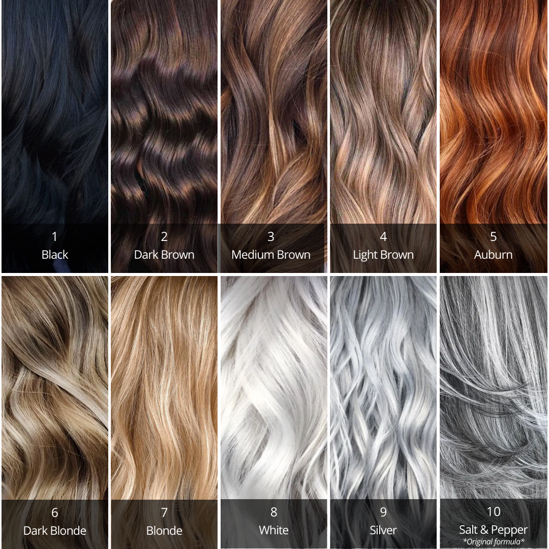 2-n-1 Thicken Natural Hair Builder -Silver-