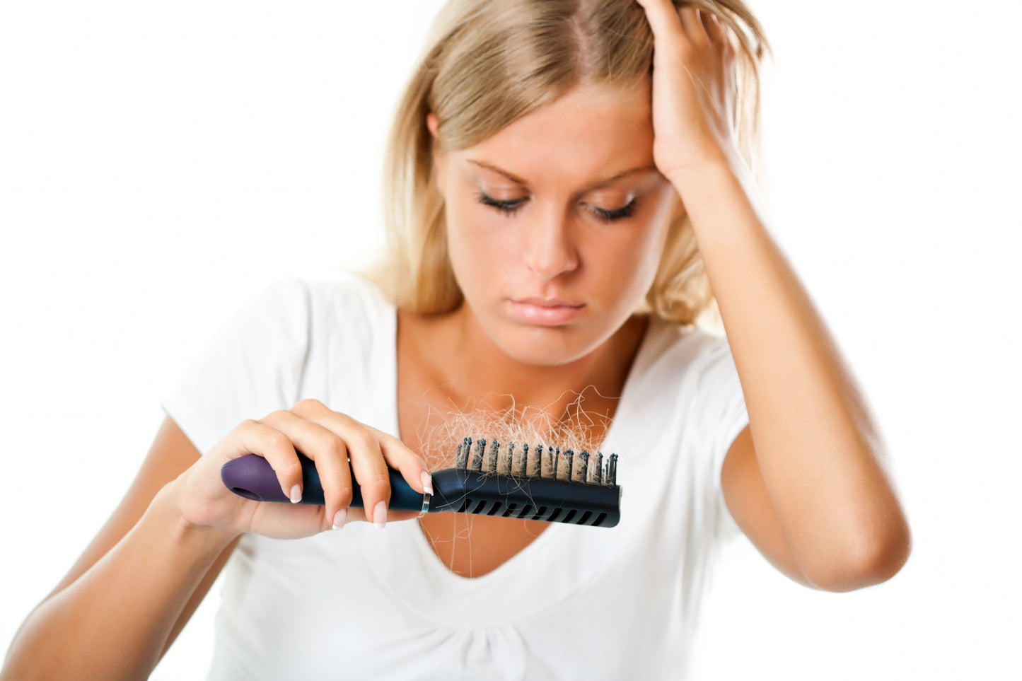 2-n-1 Thicken Natural Hair Builder -Dark Blonde-